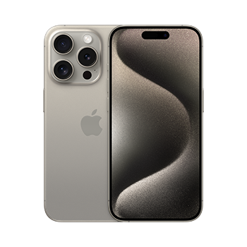 packshot iphone 15 pro natural